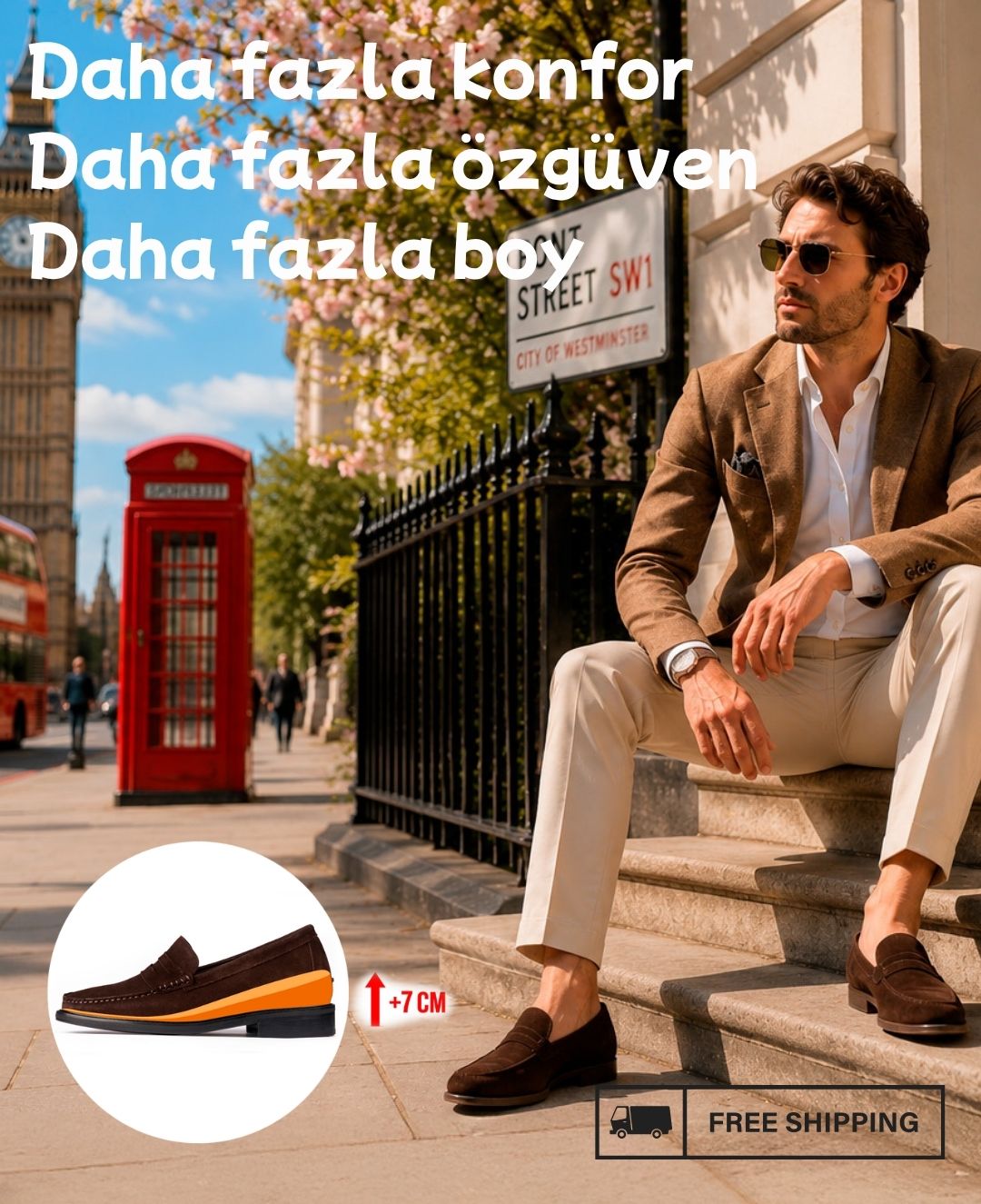 Daha uzun boylu olmak i&ccedil;in ayakkabılar